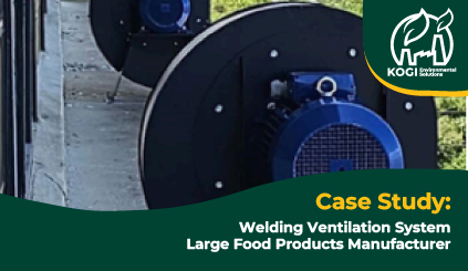 Welding ventilation system - Large food products manufacturer