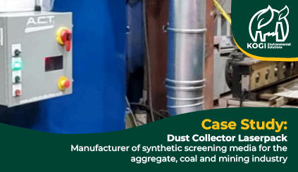 Dust Collector Laserpack - Manufacturer of synthetic screening media for the aggregate, coal and mining industry